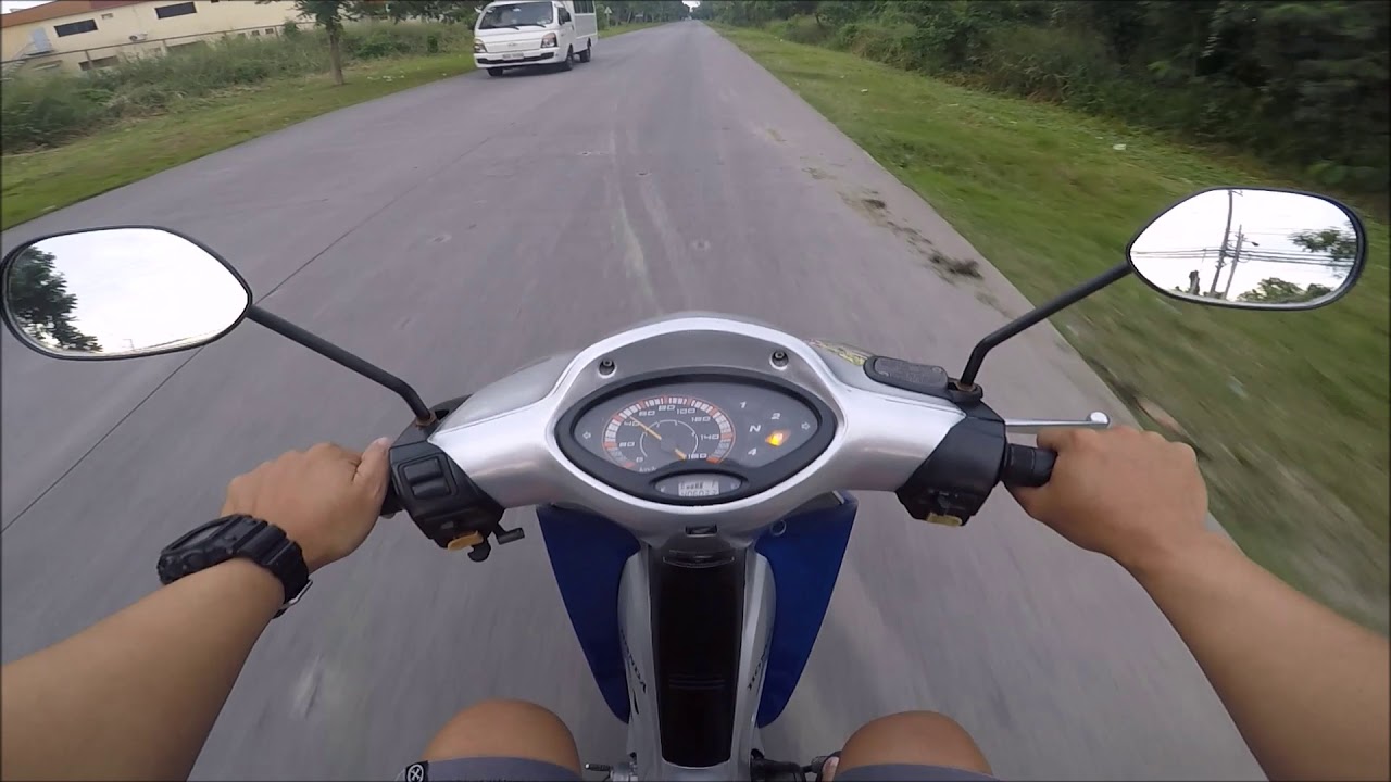 Top speed test my Honda wave 125 S