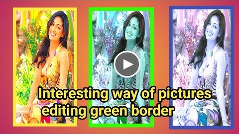 How To change Joint Picture colour Editing Green Background Photoshop cc | Addaz k 34