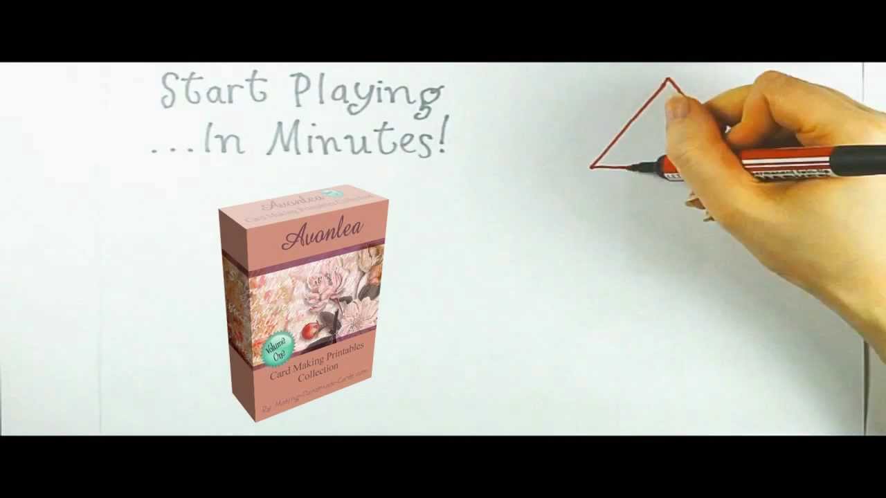 Avonlea - Card Making Kit