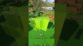 How to build a slime statue in Minecraft #minecraft #shorts