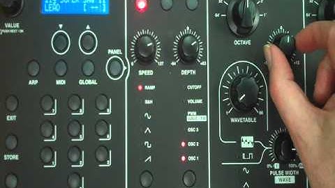 Studiologic Sledge Synthesiser Tutorial Part 4 Jump