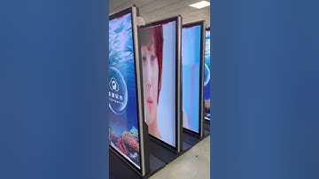 floor stand full screen touch kiosk testing #touchscreen #flatpanel