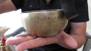 Campane Tibetane Antiche F051 RE4 287 HZ