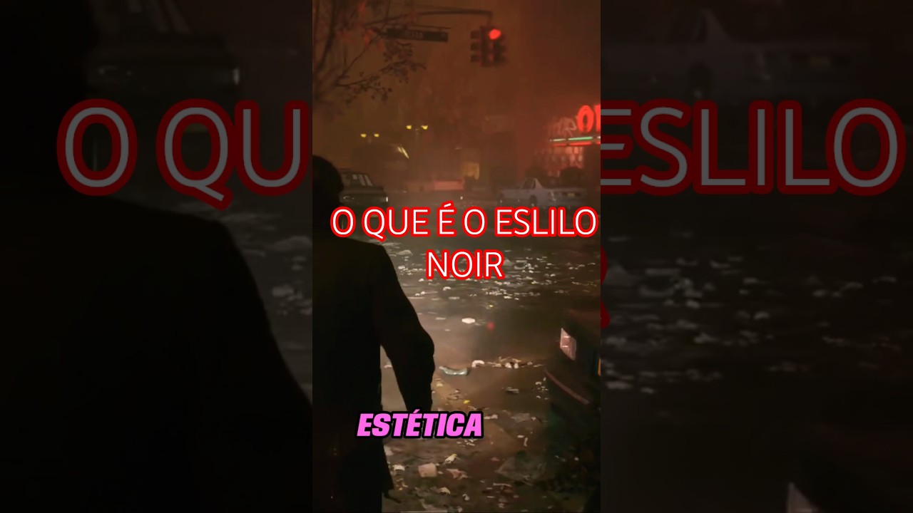 Por que Alan Wake 2 é NOIR? (Estética Explicada) 🕵️‍♂️🌧️ 