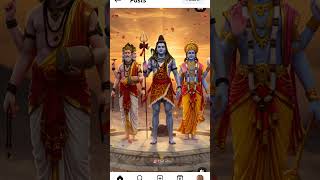 bramha bisnu maheshwar ki jay ho 🌺🌅🔱🚩🌴🌿🙏🙏