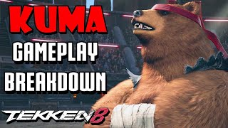 Kuma is Heihachi's True Heir and has saved Tekken! Tekken 8 Gameplay Trailer Breakdown