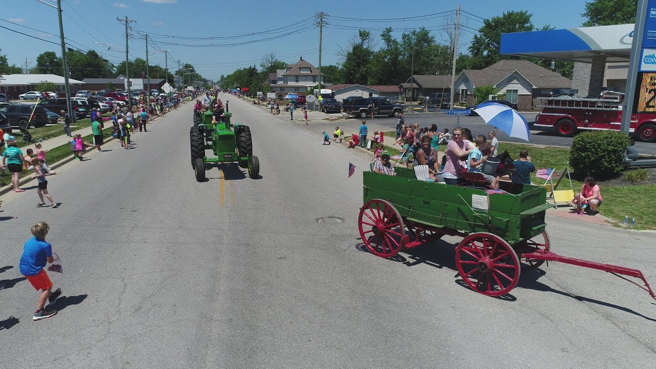 2018 Clinton County 4H Fair Parade 60 seconds time lapse YouTube