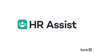 Kore.ai HR Assist Product Overview