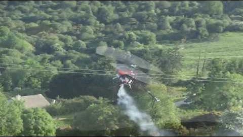 Nitro-600 Helicopter clip--   (OS-55 & tuned pipe)