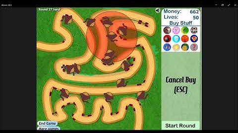 Dart Monkey Towers Only With No Lives Lost (Track 1, Hard, Bloons Tower Defense 3 Challenge)