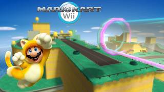 Mario 3d World Super Bell Circuit  Mario Kart Wii Custom Track Gameplay