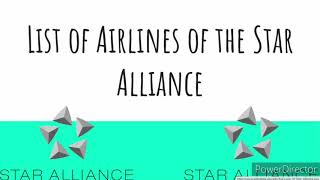 List of Airlines of the Star Alliance