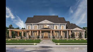 CRAFTSMAN HOUSE PLAN 4195-00071 WITH INTERIOR