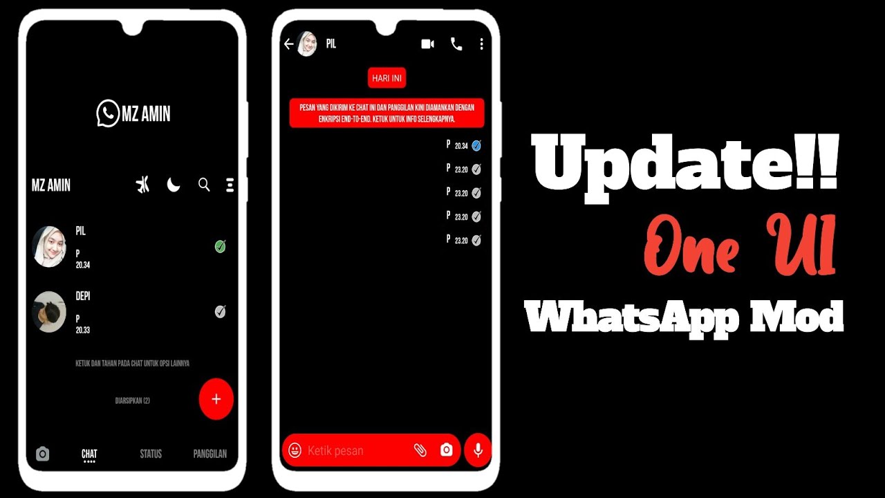 UPDATE!! Whatsapp Mod Terbaru 2020 whatsapp fouad versi terbaru fitur
