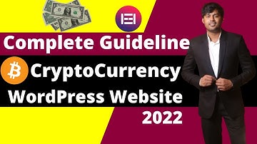 Create Complete Free Cryptocurrency WordPress Website with Astra theme using Elementor - Amra Shikbo