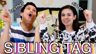 SIBLING TAG!! Feat. MY BROTHER Wealth