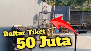 Village bird registered for 50 Million ticket‼️