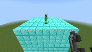 CREEPER VS ALL BLOCKS IN MINECRAFT...