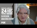 gordon ramsay dressed as old lady TV chef Gordon Ramsay, 51, transforms into Mrs Doubtfire with wig, specs and cardi for Masterchef Junior in LA