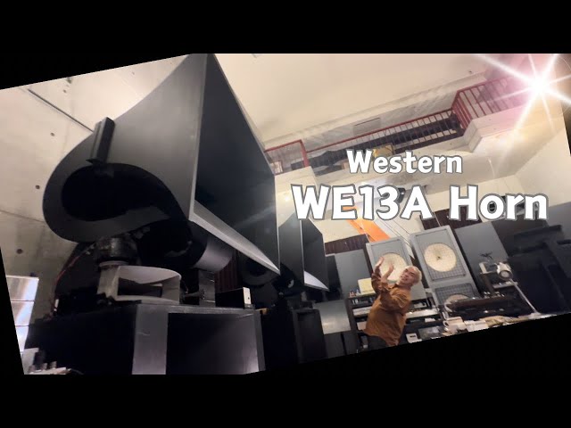 クラシック WESTERN ELECTRIC SOUND Shocking!] The Western WE13A horn is amazing! The appeal of