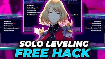 Solo Leveling Arise Hack Pc Free Download Cheat | Cheats Hacks | God Mode Time Scale Fov Changer
