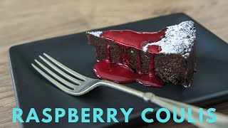 Simple Raspberry Coulis Recipe Raspberry Sauce Recipe Cooking Etc