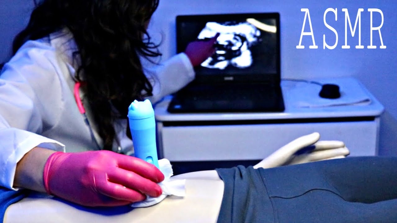 ASMR MÉDICO: CONSULTA DE ULTRASSOM OBSTÉTRICO (seu checkup completo e relaxante do bebe )