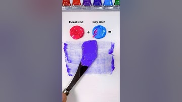 Strange color recipes #colormixing #paintmixing #satisfying #asmr #asmrart #art #artvideos