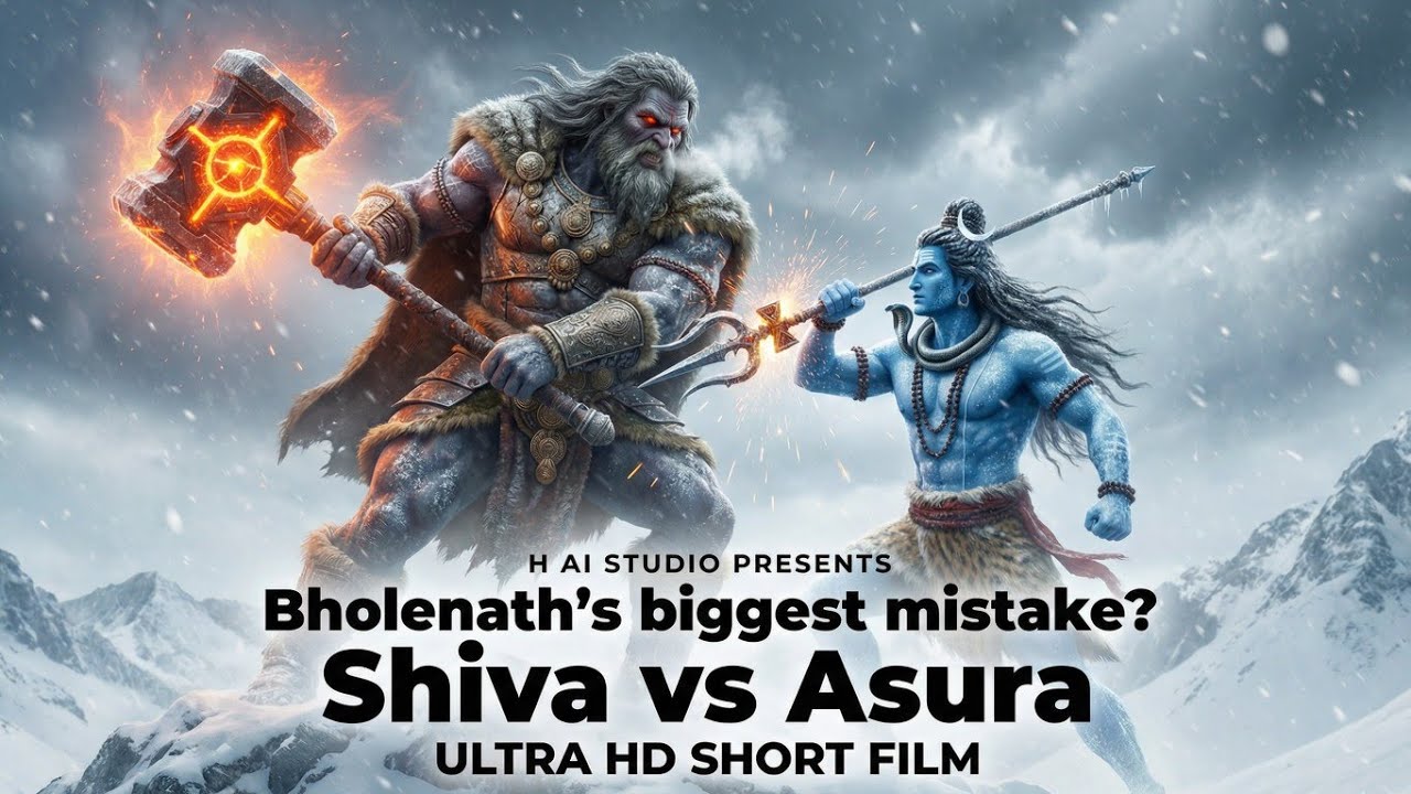 एक भूल… और त्रिलोक खतरे में! | Shiva vs Bhasmasur !! 