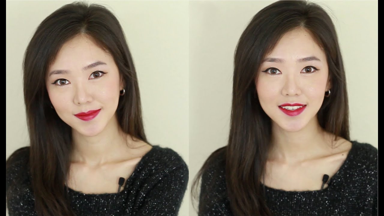 Bright RED Lips Makeup Tutorial YouTube