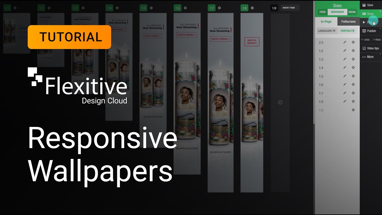 Responsive Wallpapers - Flexitive Tutorial - YouTube