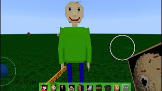 Baldis Basic Plus Addon In Minecraft Pe