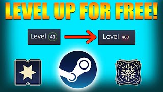 How to Level Up on Steam For FREE! Points Shop Seasonal Badge Guide!