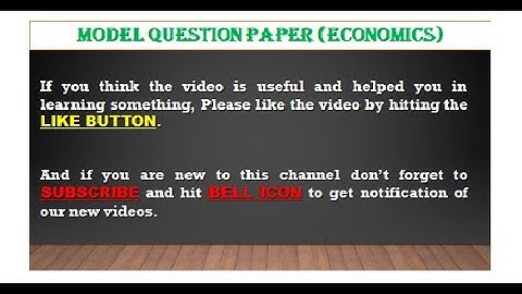 MCQ Practical test for UGC NET/ASRB NET/SRF/JRF/KEA/Other competitive exams (Economics)