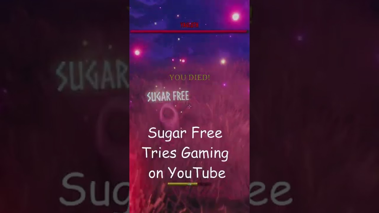 NOT because I'm bad at it. [Sugar Free Tries Gaming] 