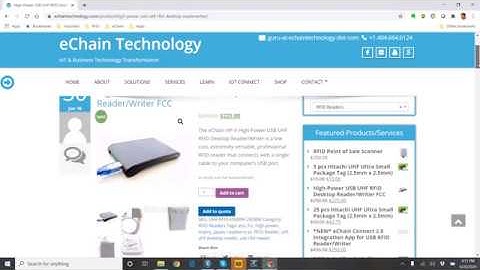 Write to UHF RFID Tag User Bank