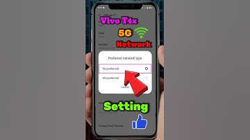 Vivo T4x 5G Network Settings | How to Activate 5G Network in Vivo T4x 5G Mobile