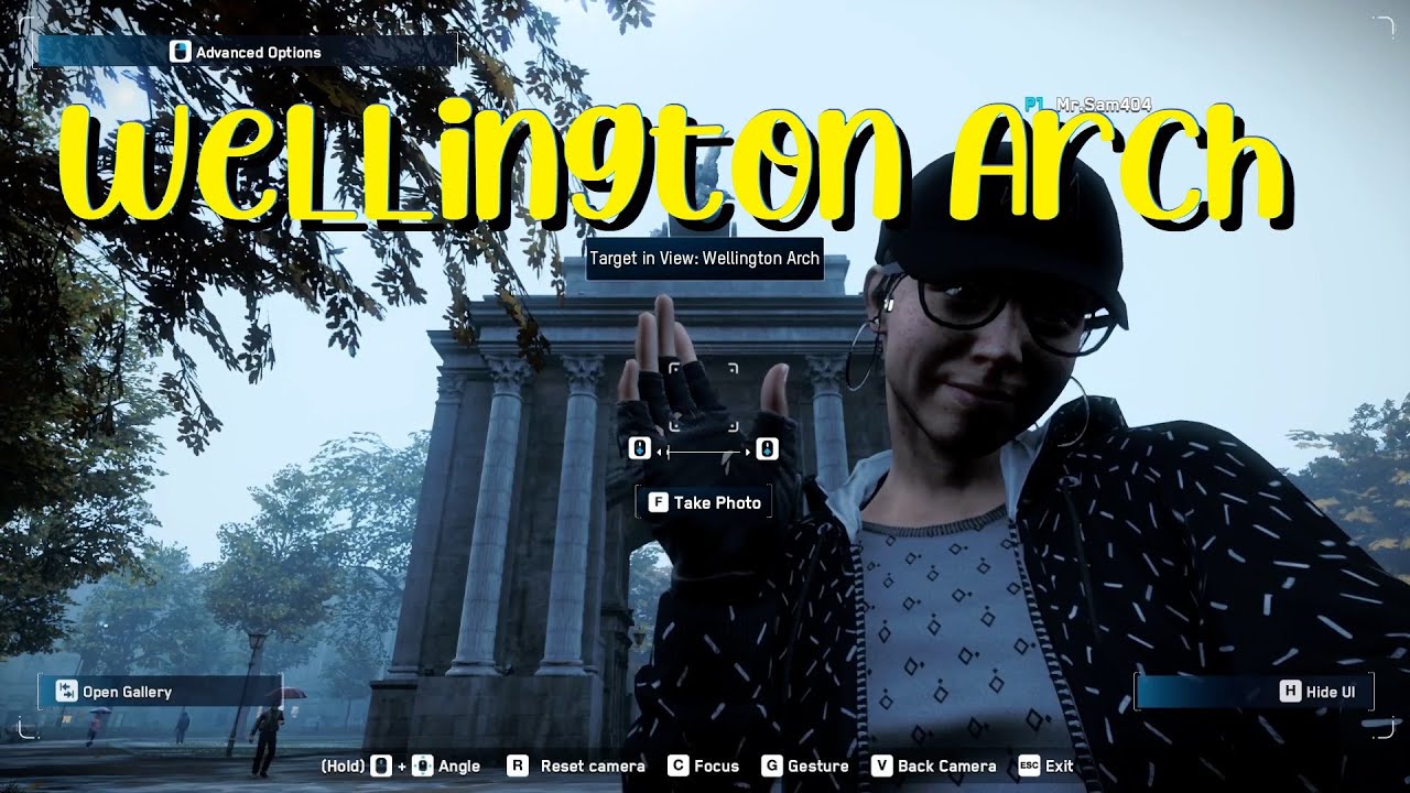 Watch Dogs Legion Photograph Wellington Arch - Online Mode Influence