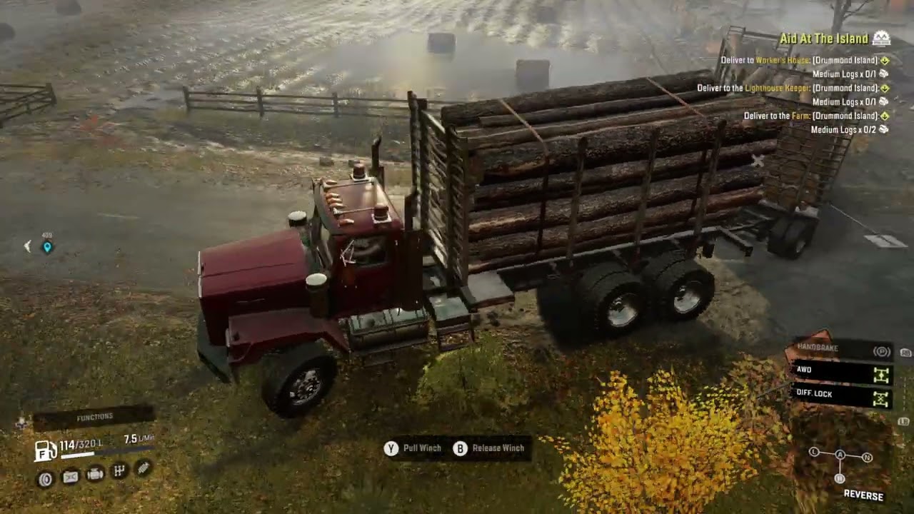 Snowrunner - Western Star 6900XD - Intense Logging Truck