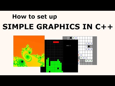 Setting up cppgraphics C++ library (Windows, Linux, macOS)