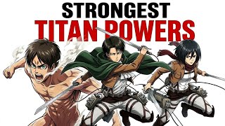 The 10 Strongest Characters In Attack On Titan