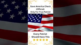 Save America Check Sale is Live Now  ?? saveamericacheck saveamerica americanpatriots usa