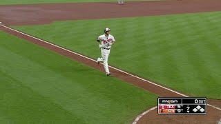 TEX@BAL: Davis cranks an opposite-field solo homer
