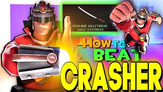 TF2: How to Beat CRASHER (Giant Samurai Soldier)