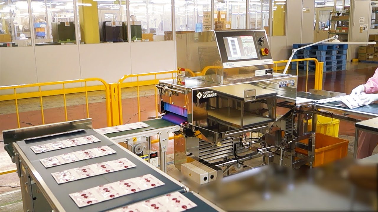 X-ray Seal Inspection System | Toasted seaweed laver | SYSTEM SQUARE Inc.