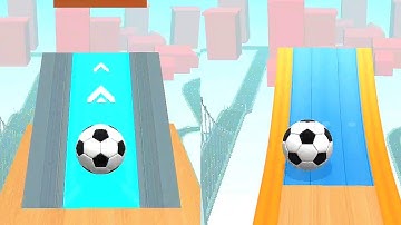 Sky Rolling Ball 3D Gameplay All Levels Walkthrough Android ios