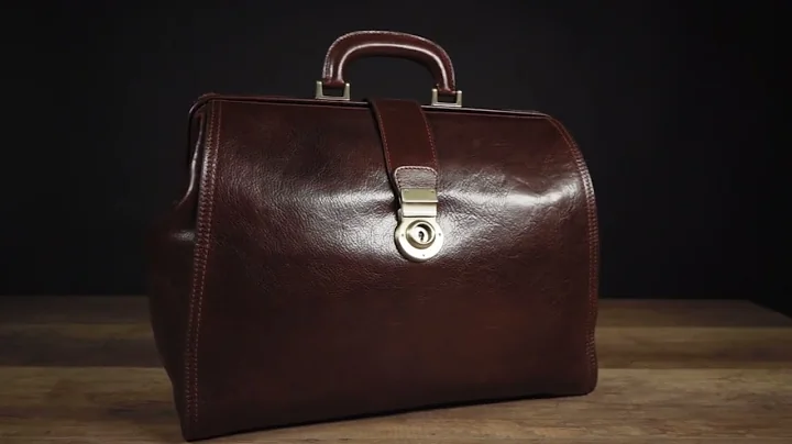 Full-Grain Large Leather Doctor Bag - Mrs Dalloway  | Time Resistance Official Video