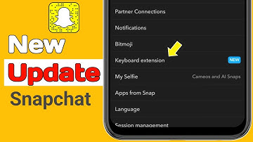 Snapchat Keyboard Extension Feature | Snapchat New Update 2025 | Snapchat Tips & Tricks