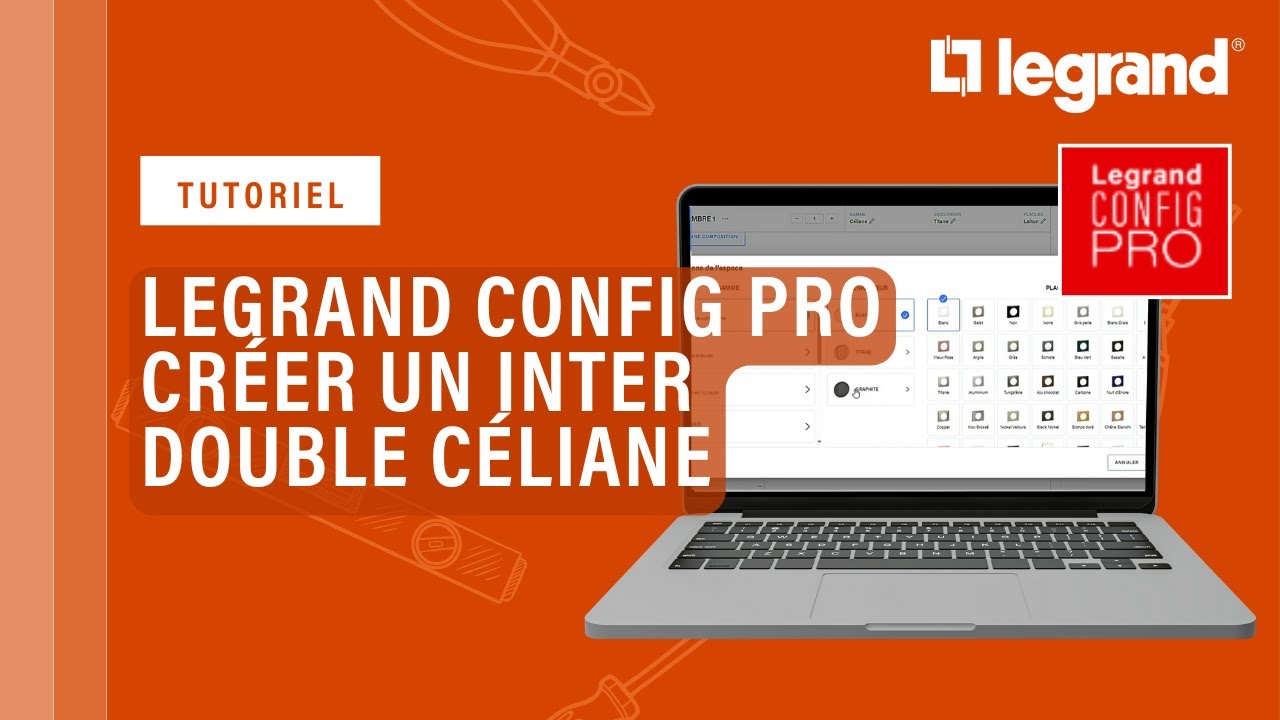 Créer facilement un inter double Céliane avec Legrand Config Pro