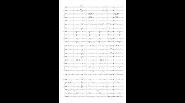 Igor Stravinsky: Sacrificial Dance (Danse Sacrale) - 1943 Revised Version (Score Video)